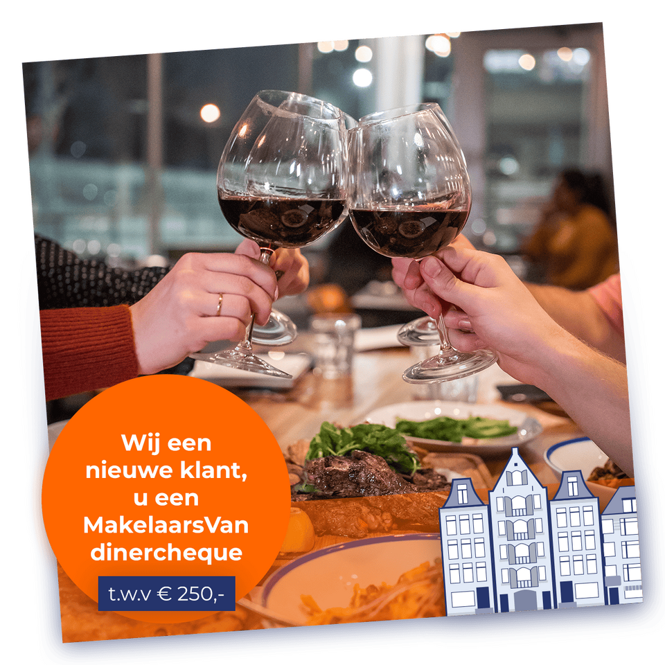 Tevreden? Ontvang een dinercheque!
